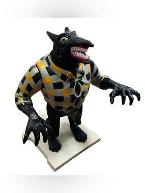 Nightmare Before Christmas Werewolf Statue w/ Stand 4.75” Rare Figure Touchstone